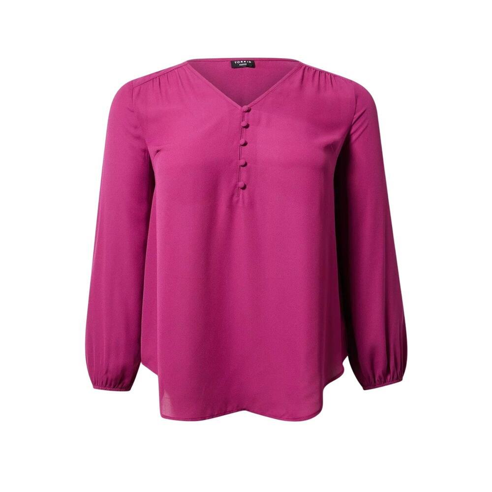 NWT Torrid Harper Pullover Long Sleeve Tunic - Size 3X 22-24 - Picture 4 of 7